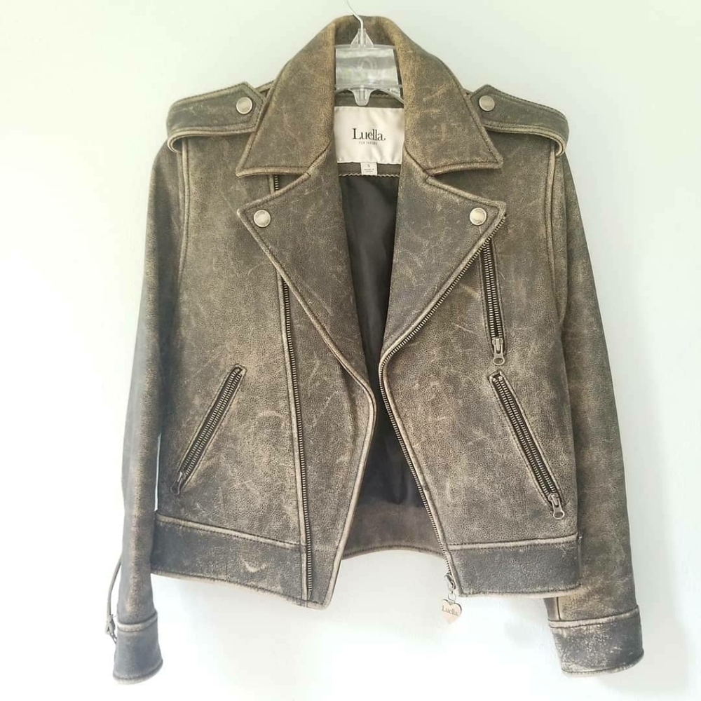 Leather Biket Jacket